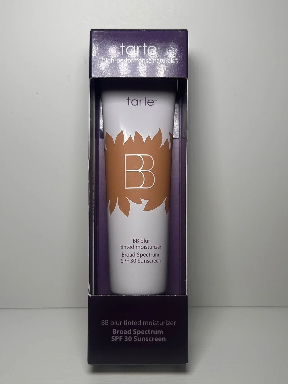 tarte BB Blur Tinted Moisturizer SPF 30 - Purple & Tan Packaging